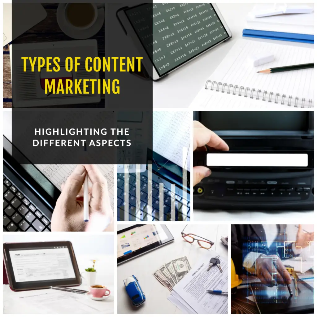 Types of content marketing